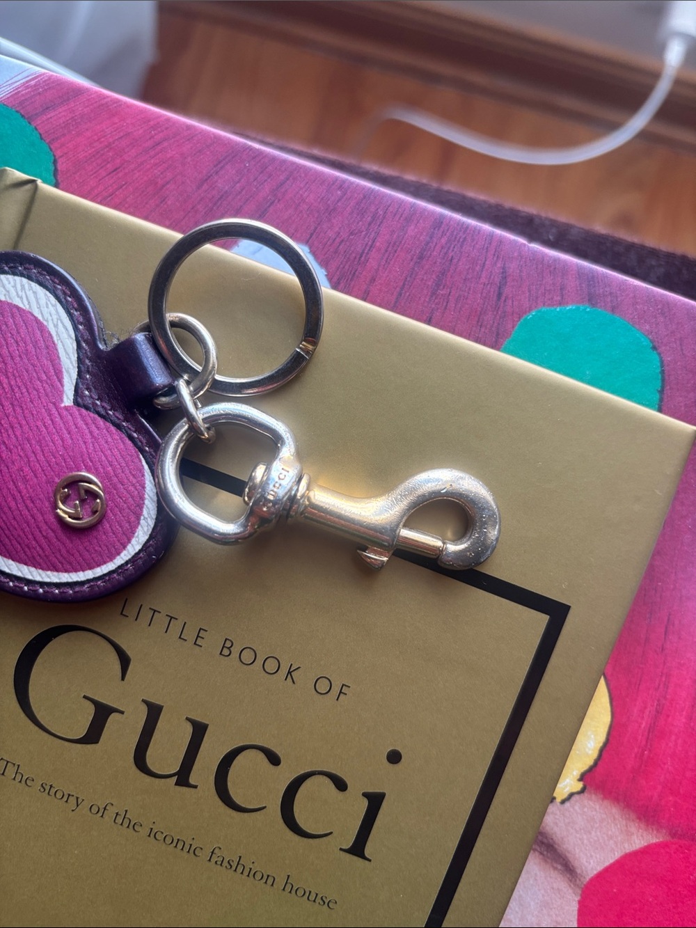 Gucci Special Edition Heart Key Ring - Picture 3 of 4